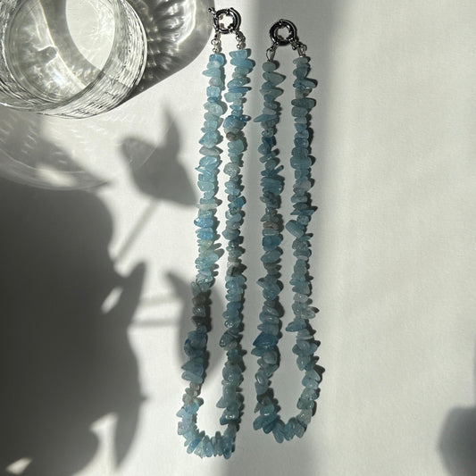 Natural Larimar Necklace